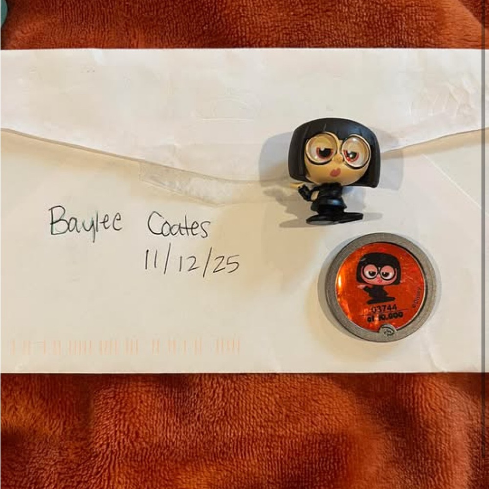 Disney Black and Red Action Figure